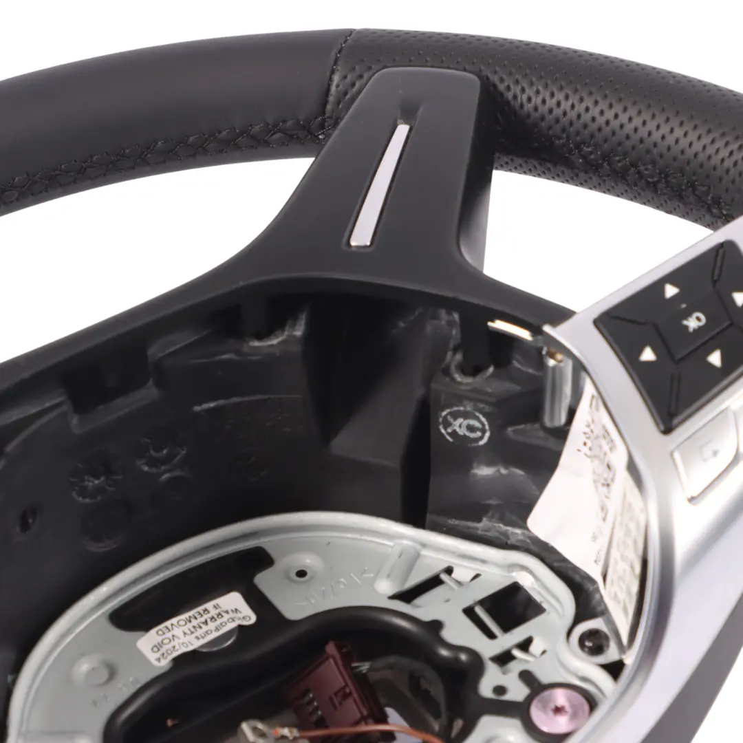 Mercedes W204 NOUVEAU Volant Multifonction en Cuir Noir - SKU A2464605203-2 - Numéro de pièce A2464605203