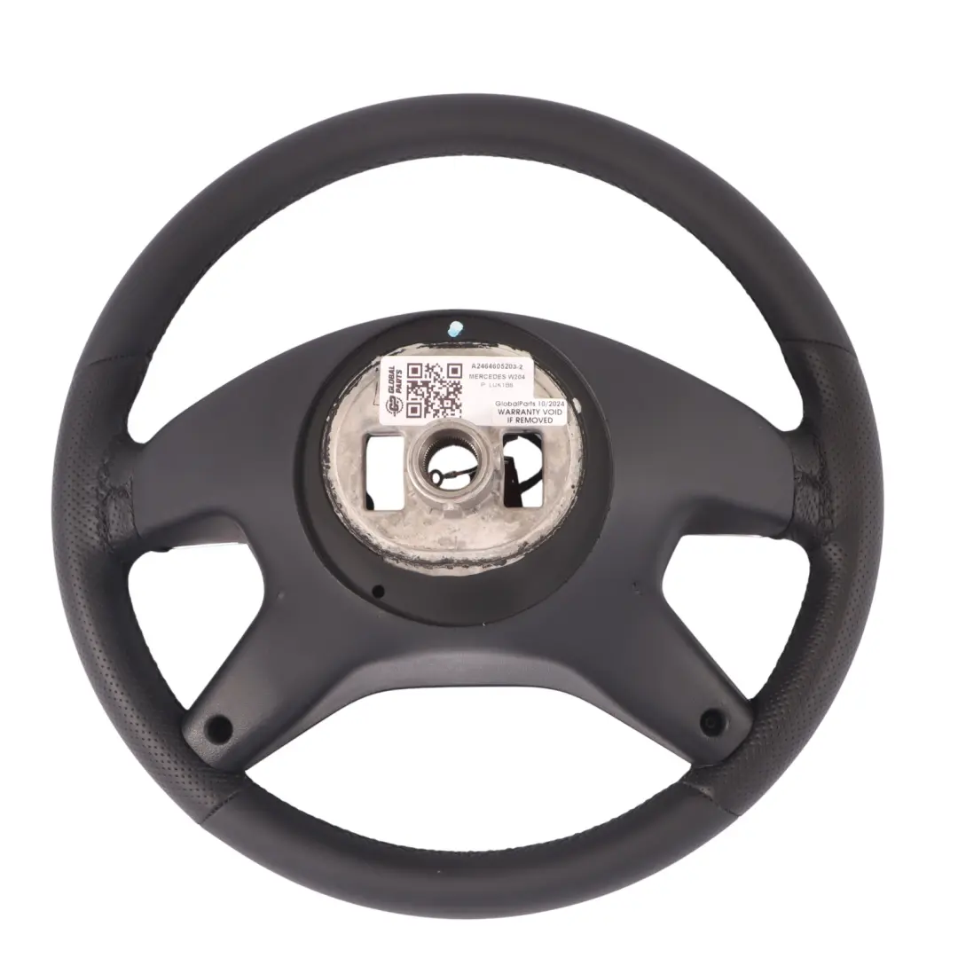 Mercedes W204 NEU Schwarzes Leder Lenkrad Multifunktion - SKU A2464605203-2 - Teilenummer A2464605203