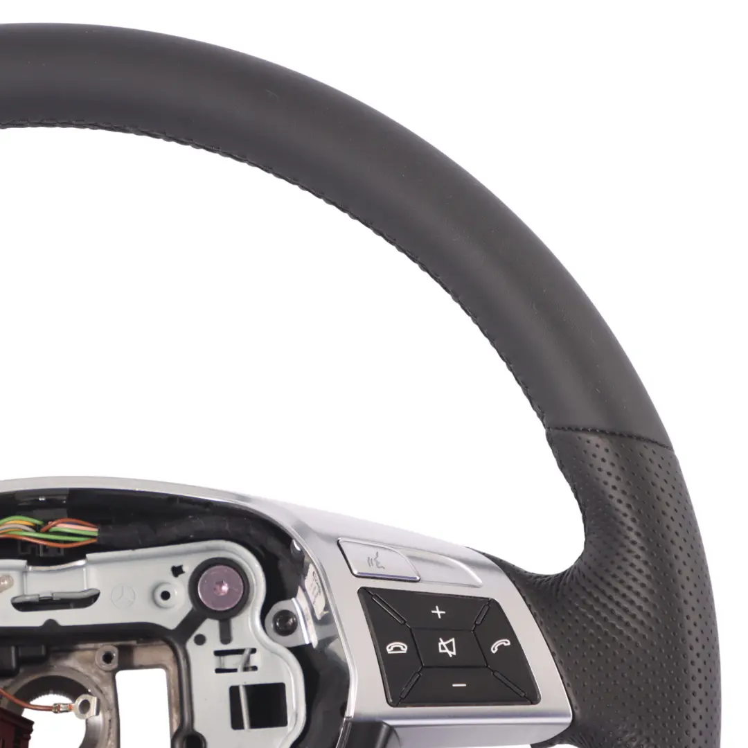 Mercedes W204 NOUVEAU Volant Multifonction en Cuir Noir - SKU A2464605203-2 - Numéro de pièce A2464605203