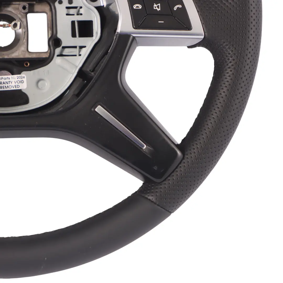 Mercedes W204 NOUVEAU Volant Multifonction en Cuir Noir - SKU A2464605203-2 - Numéro de pièce A2464605203