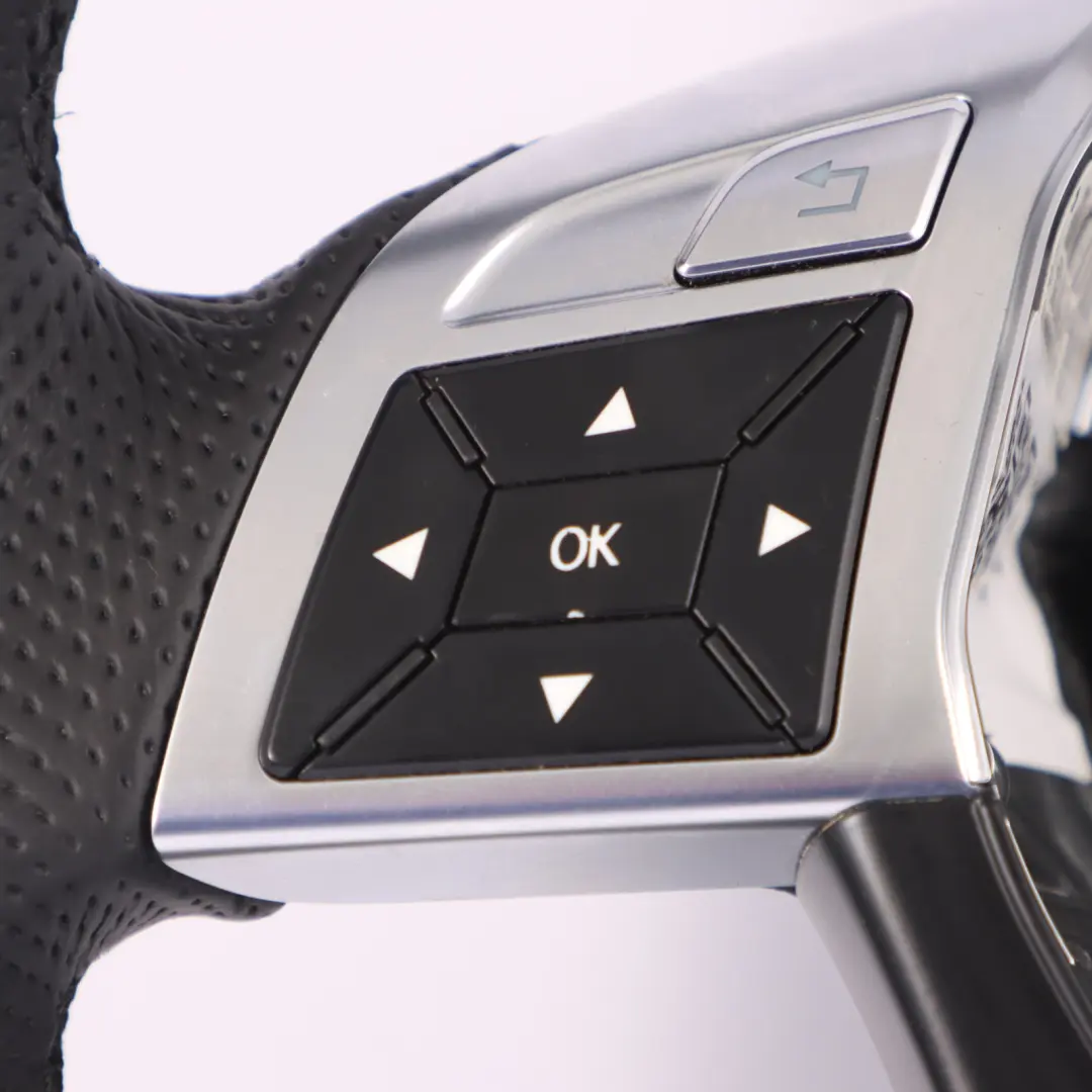 Mercedes W204 NOUVEAU Volant Multifonction en Cuir Noir - SKU A2464605203-2 - Numéro de pièce A2464605203