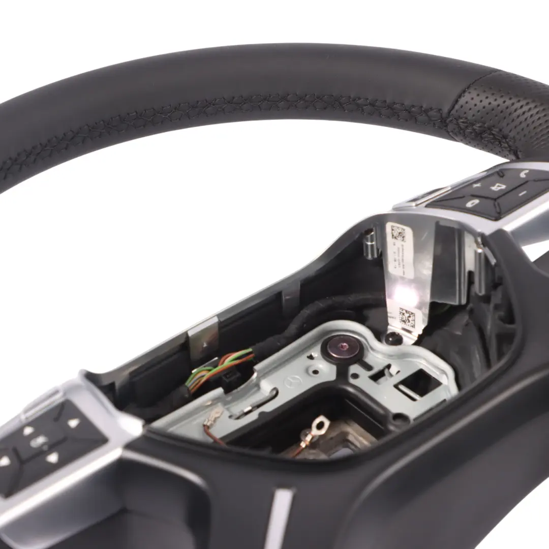 Mercedes W204 NOUVEAU Volant Multifonction en Cuir Noir - SKU A2464605203-2 - Numéro de pièce A2464605203
