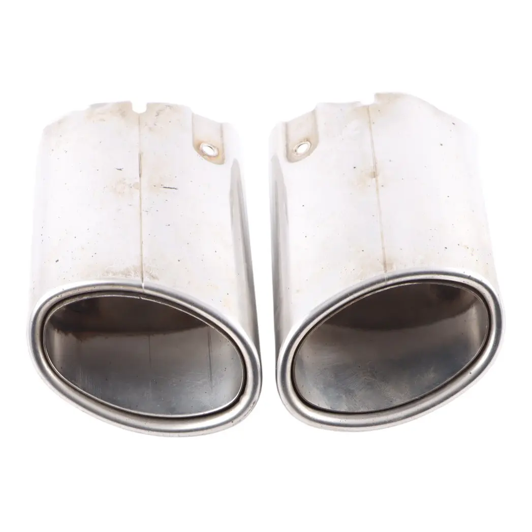 Exhaust Muffler Pipe Tips Set Rear Left Right N/O/S to Mercedes W176 with Part number A2464900227 Mercedes W176 Exhaust Muffler Pipe Tips Set Rear Left Right N/O/S - SKU A2464900227 - Part number A2464900227