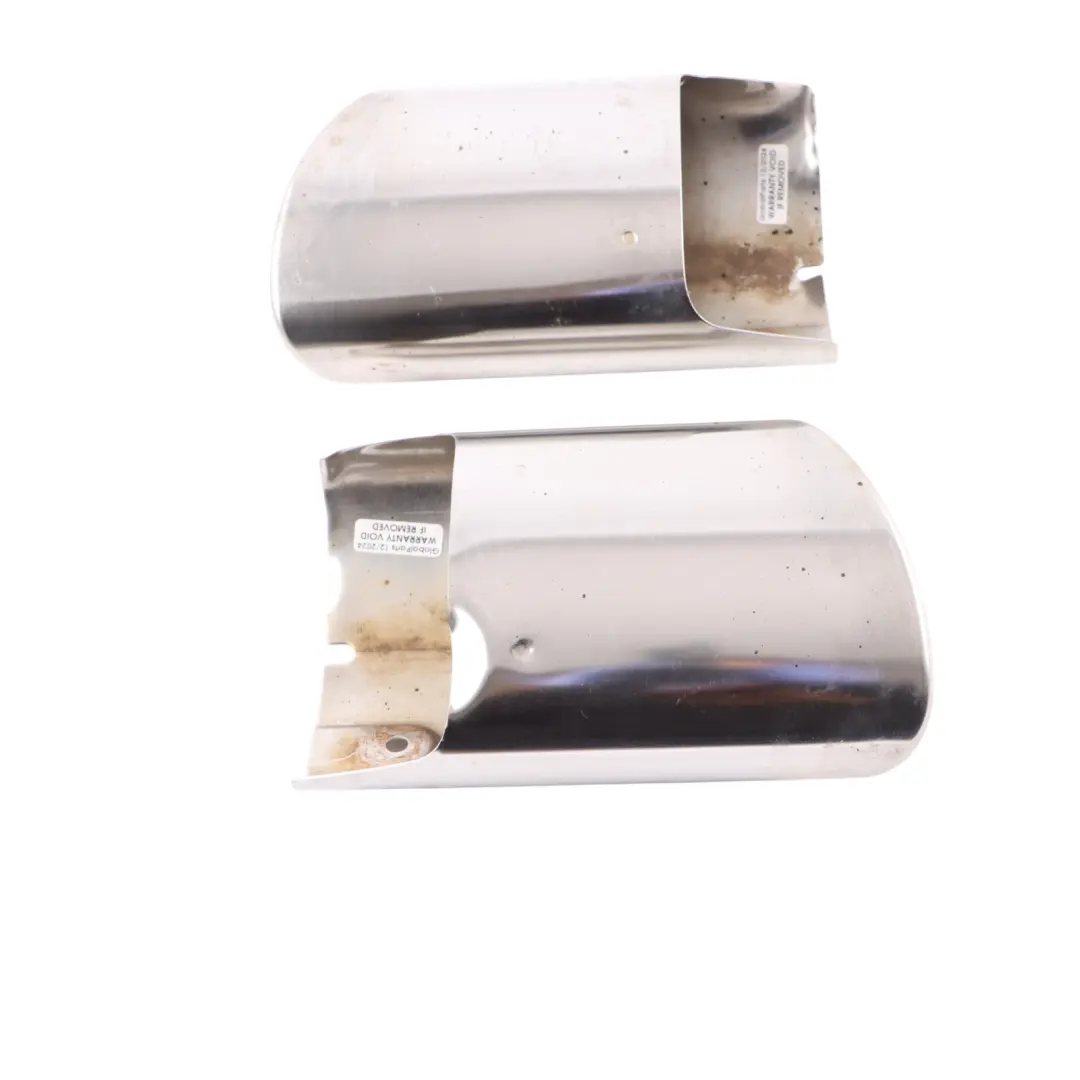 Mercedes W176 Exhaust Muffler Pipe Tips Set Rear Left Right N/O/S - SKU A2464900227 - Part number A2464900227