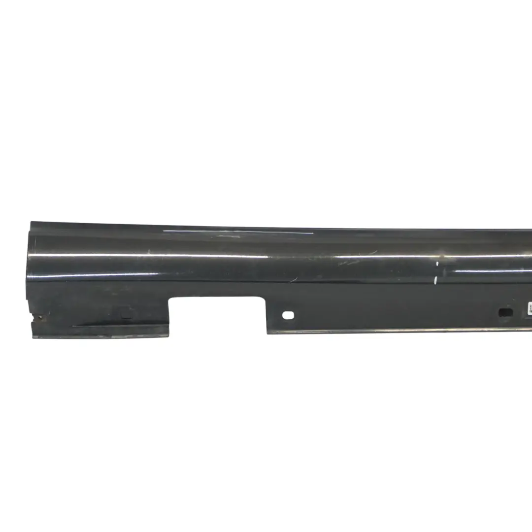 Side Skirt Right O/S Door Sill Cover W117 W246 Cosmic Black - 191 to Mercedes W176 with Part number A2466980654 Mercedes W176 Side Skirt Right O/S Door Sill Cover W117 W246 Cosmic Black - 191 - SKU A2466980654-KB1 - Part number A2466980654