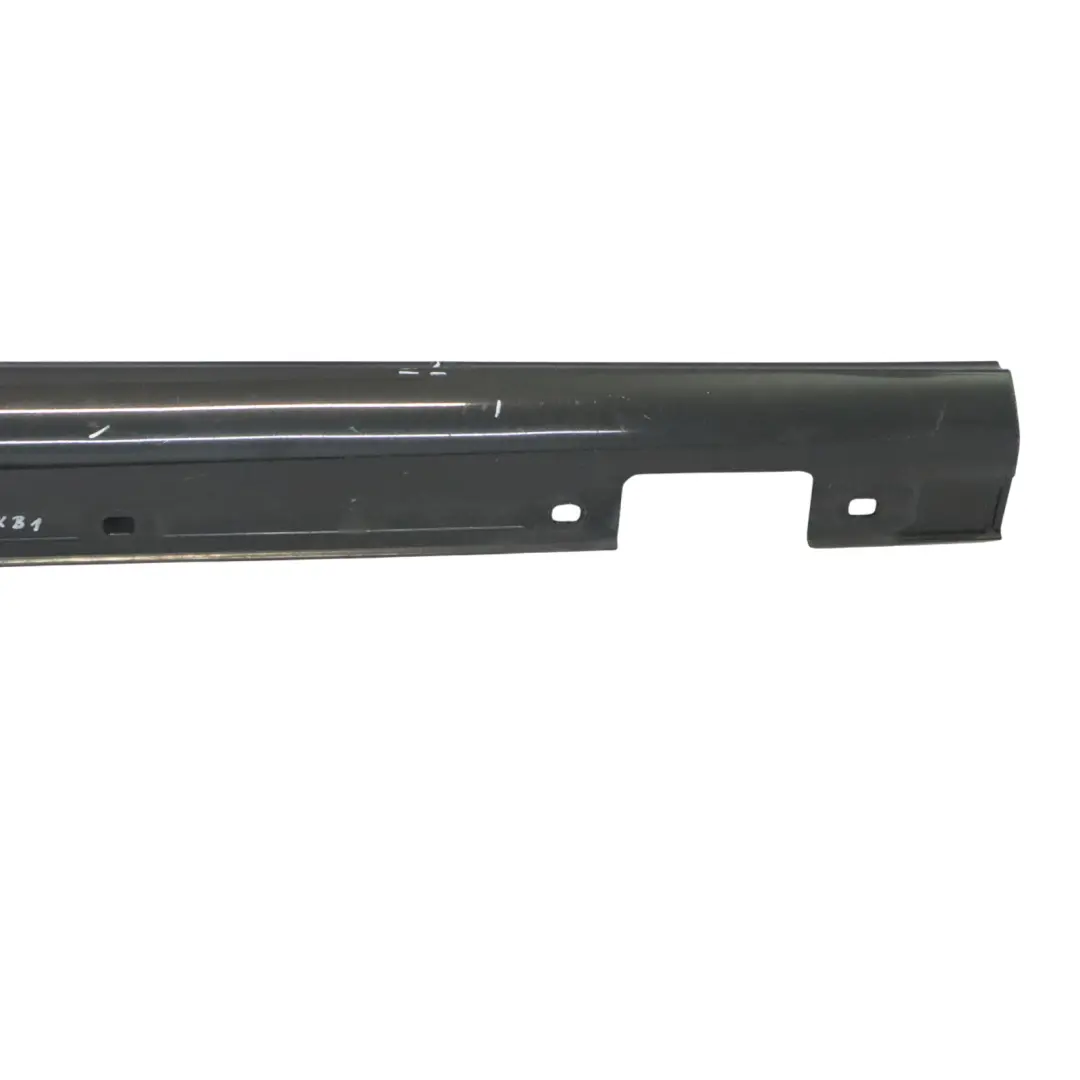 Mercedes W176 Minigonna destra copertura soglia porta W246 Cosmic Black - 191 - SKU A2466980654-KB1 - Numero di parte A2466980654