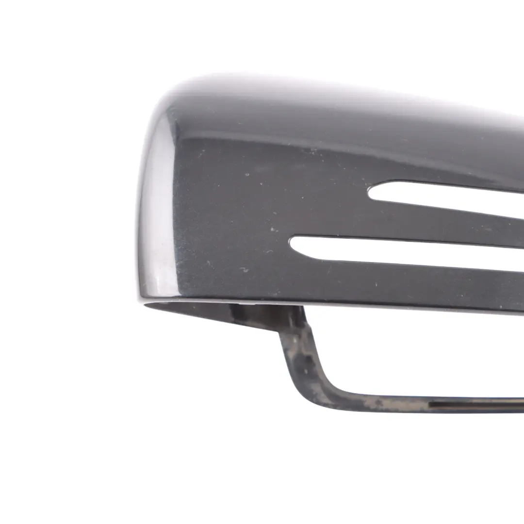 Mercedes W176 Wing Mirror Cover Cap Left N/S Housing Kosmos Black Metallic - 191 - SKU A2468110100-KB - Part number A2468110100