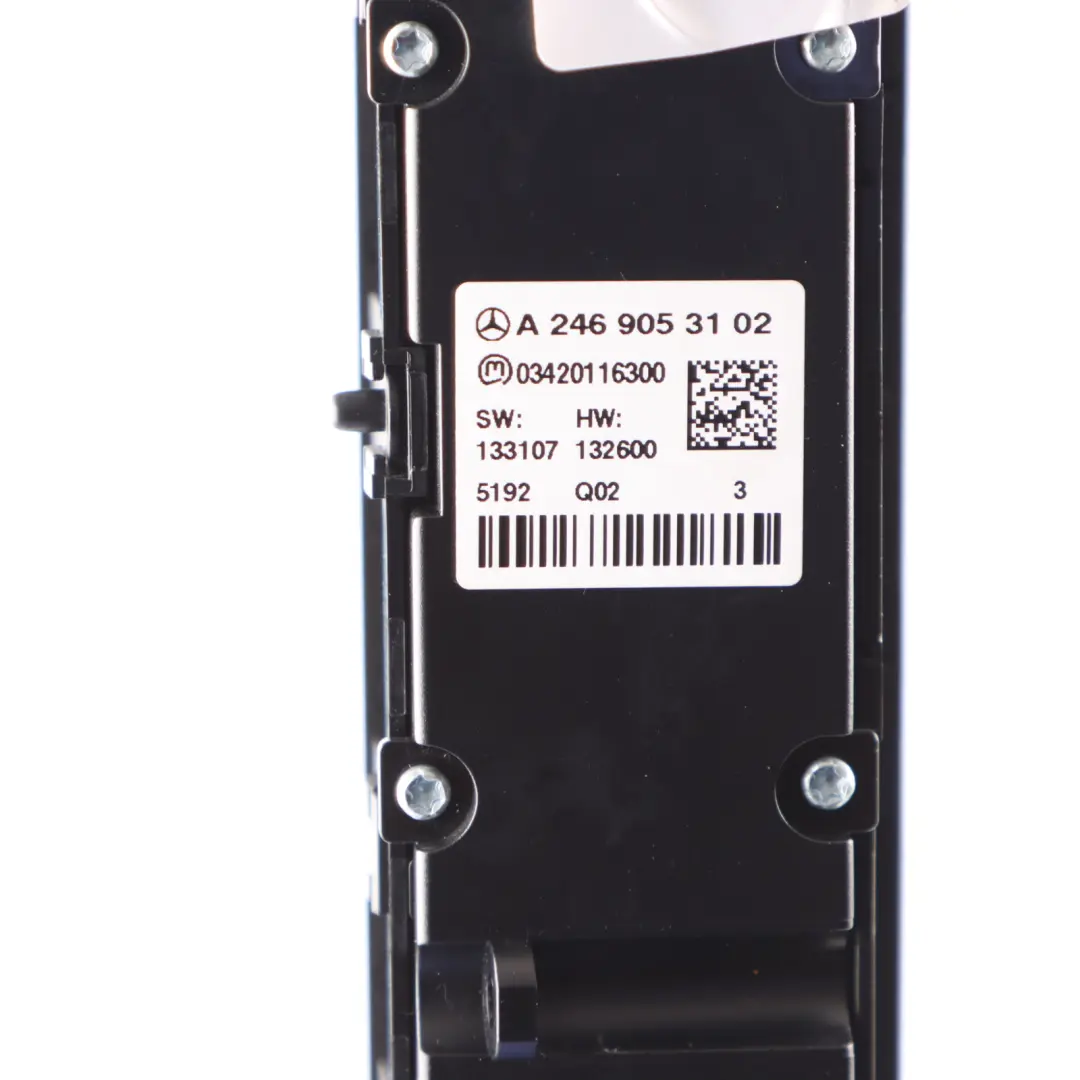 Mercedes W176 Heater Hazard Warning Button Switch Control Panel - SKU A2469053102 - Part number A2469053102