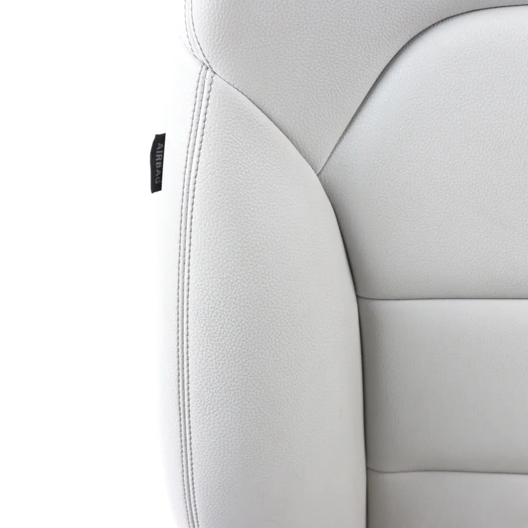 Front Right O/S Interior Heated Imitation Leather Grey to Mercedes W176 Seat with Part number A2469105802 Mercedes W176 Seat Front Right O/S Interior Heated Imitation Leather Grey - SKU A2469105802-6 - Part number A2469105802