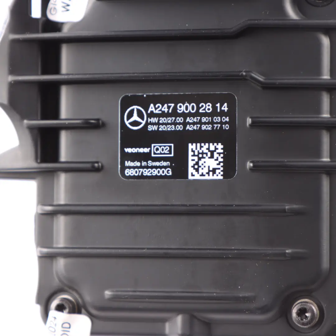 Front Windscreen View Camera Unit to Mercedes W177 with Part number A2479002814 Mercedes W177 Front Windscreen View Camera Unit - SKU A2479002814 - Part number A2479002814