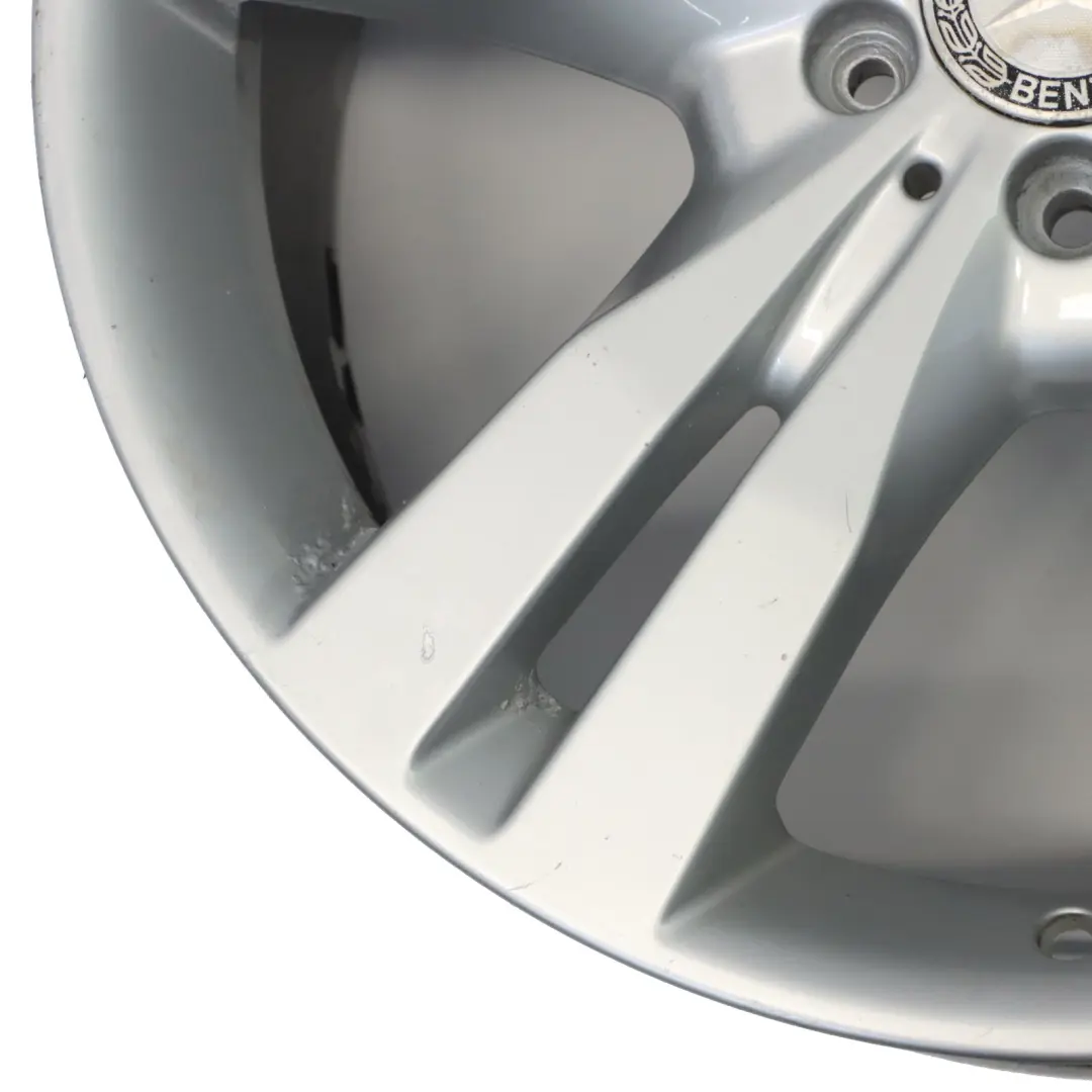 Cerchio in lega argento 20" 5 doppie razze ET:60 8,5J per Mercedes W251 con numero di parte A2514014002 Mercedes W251 Cerchio in lega argento 20" 5 doppie razze ET:60 8,5J - SKU A2514014002-1 - Numero di parte A2514014002