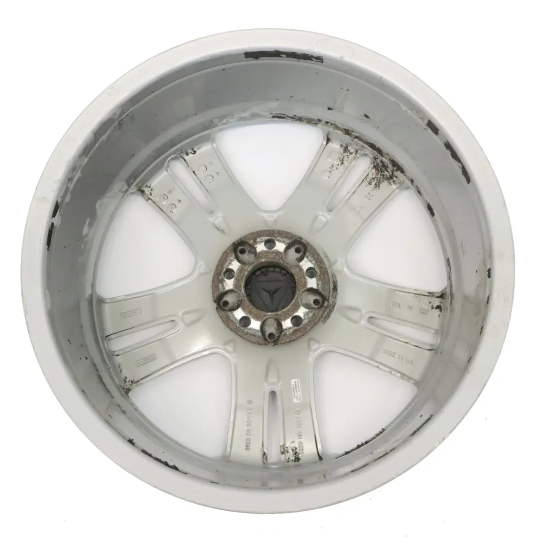 Llanta aleación plateada Mercedes W251 20" ET:60 8,5J para con número de pieza A2514014002 Llanta aleación plateada Mercedes W251 20" ET:60 8,5J - SKU A2514014002-1 - Número de pieza A2514014002