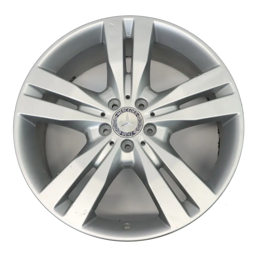 Alloy Rim 20" 5 Double Spoke ET:60 8,5J to Mercedes W251 Silver Wheel with Part number A2514014002 Mercedes W251 Silver Wheel Alloy Rim 20" 5 Double Spoke ET:60 8,5J - SKU A2514014002-2 - Part number A2514014002