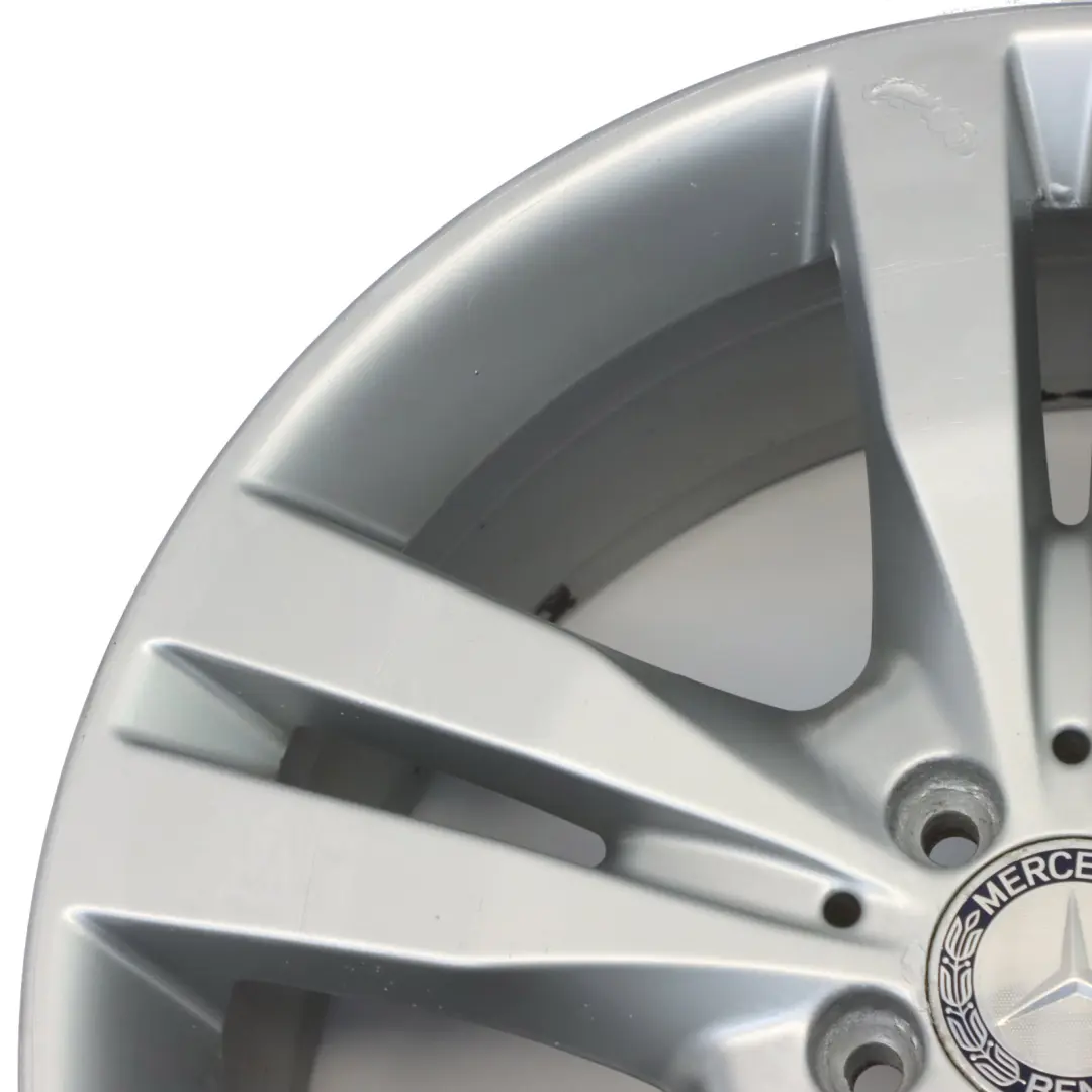 Cerchio in lega argento 20" 5 doppie razze ET:60 8,5J per Mercedes W251 con numero di parte A2514014002 Mercedes W251 Cerchio in lega argento 20" 5 doppie razze ET:60 8,5J - SKU A2514014002-2 - Numero di parte A2514014002