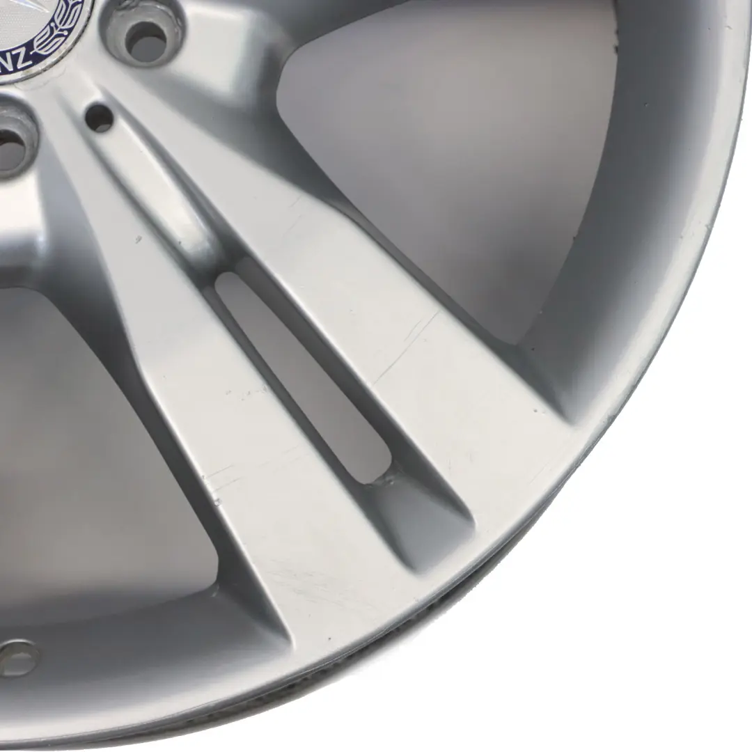 Cerchio in lega argento 20" 5 doppie razze ET:60 8,5J per Mercedes W251 con numero di parte A2514014002 Mercedes W251 Cerchio in lega argento 20" 5 doppie razze ET:60 8,5J - SKU A2514014002-2 - Numero di parte A2514014002