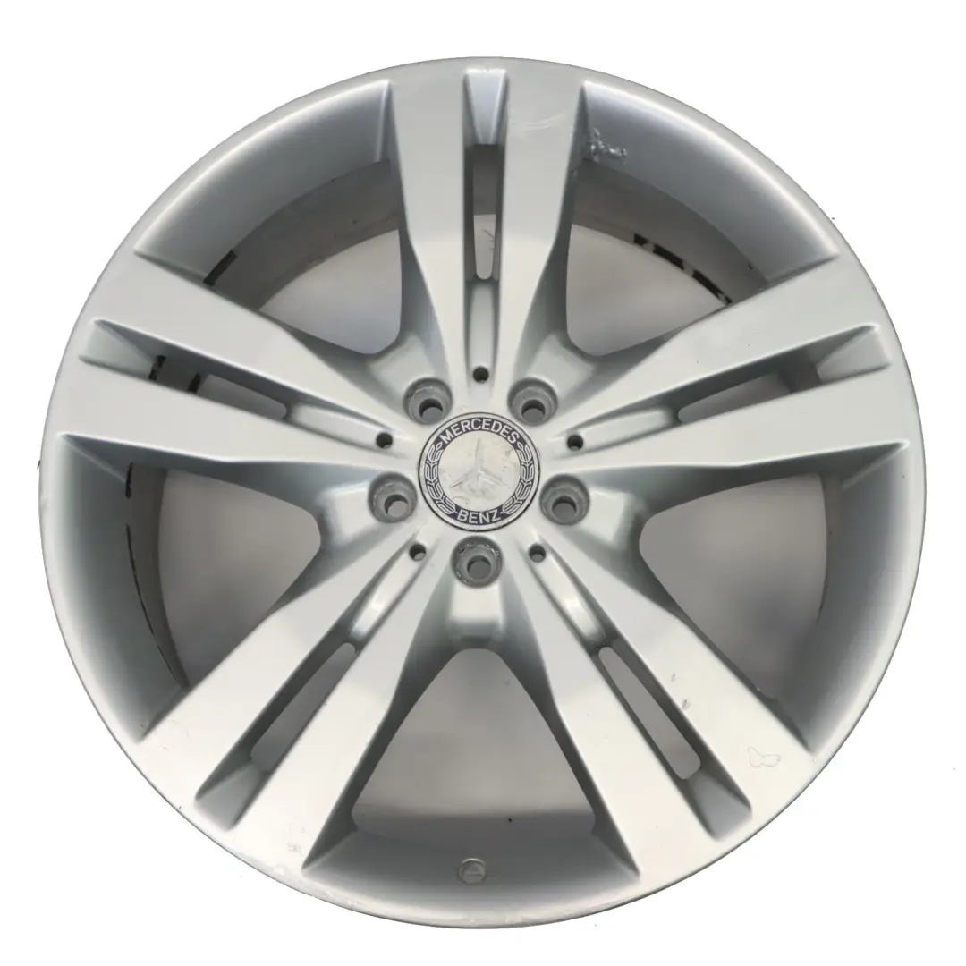 Llanta aleación plateada 20" ET:60 8,5J para Mercedes W251 con número de pieza A2514014002 Mercedes W251 Llanta aleación plateada 20" ET:60 8,5J - SKU A2514014002-3 - Número de pieza A2514014002