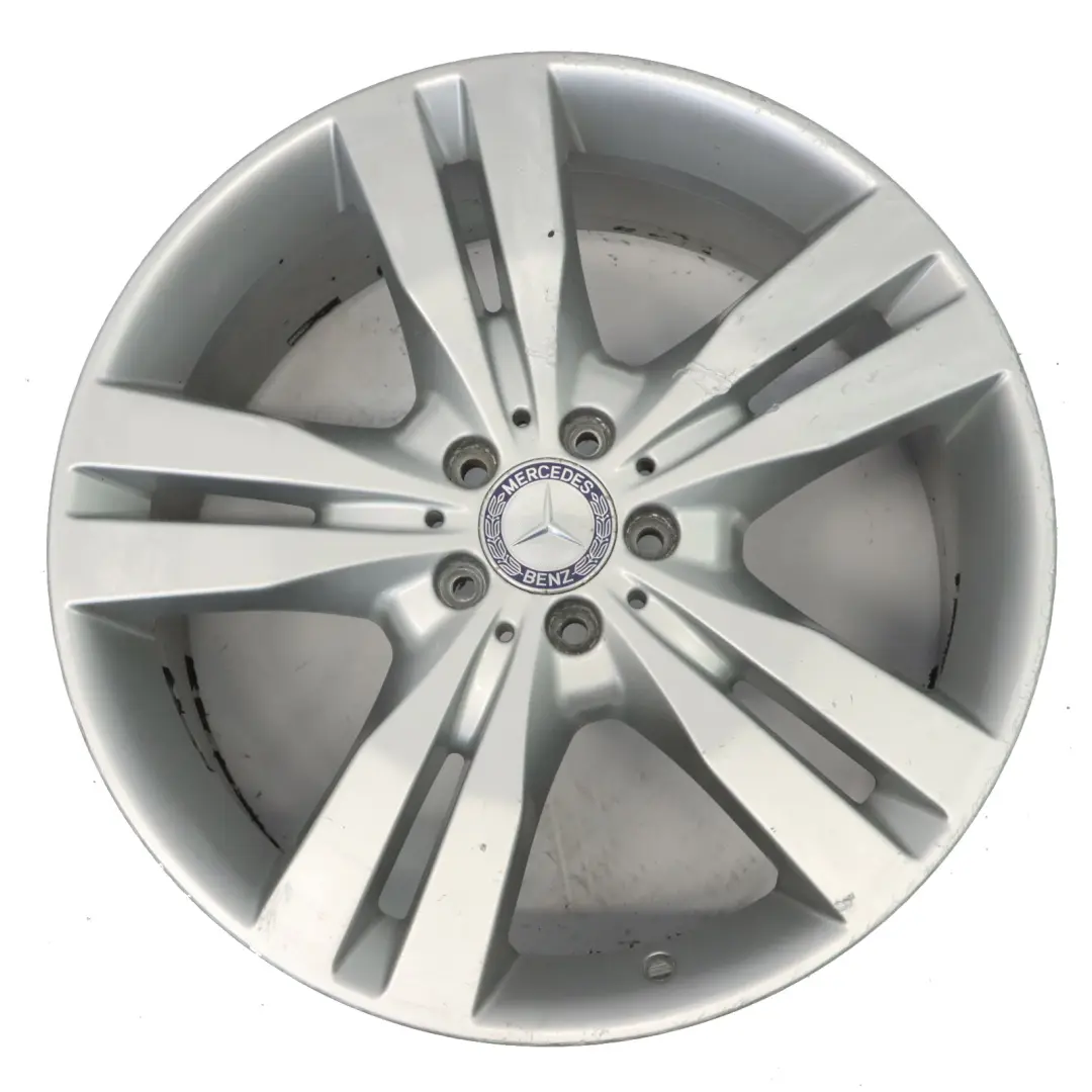 Alloy Rim 20" 5 Double Spoke ET:60 8,5J to Mercedes W251 Silver Wheel with Part number A2514014002 Mercedes W251 Silver Wheel Alloy Rim 20" 5 Double Spoke ET:60 8,5J - SKU A2514014002-4 - Part number A2514014002