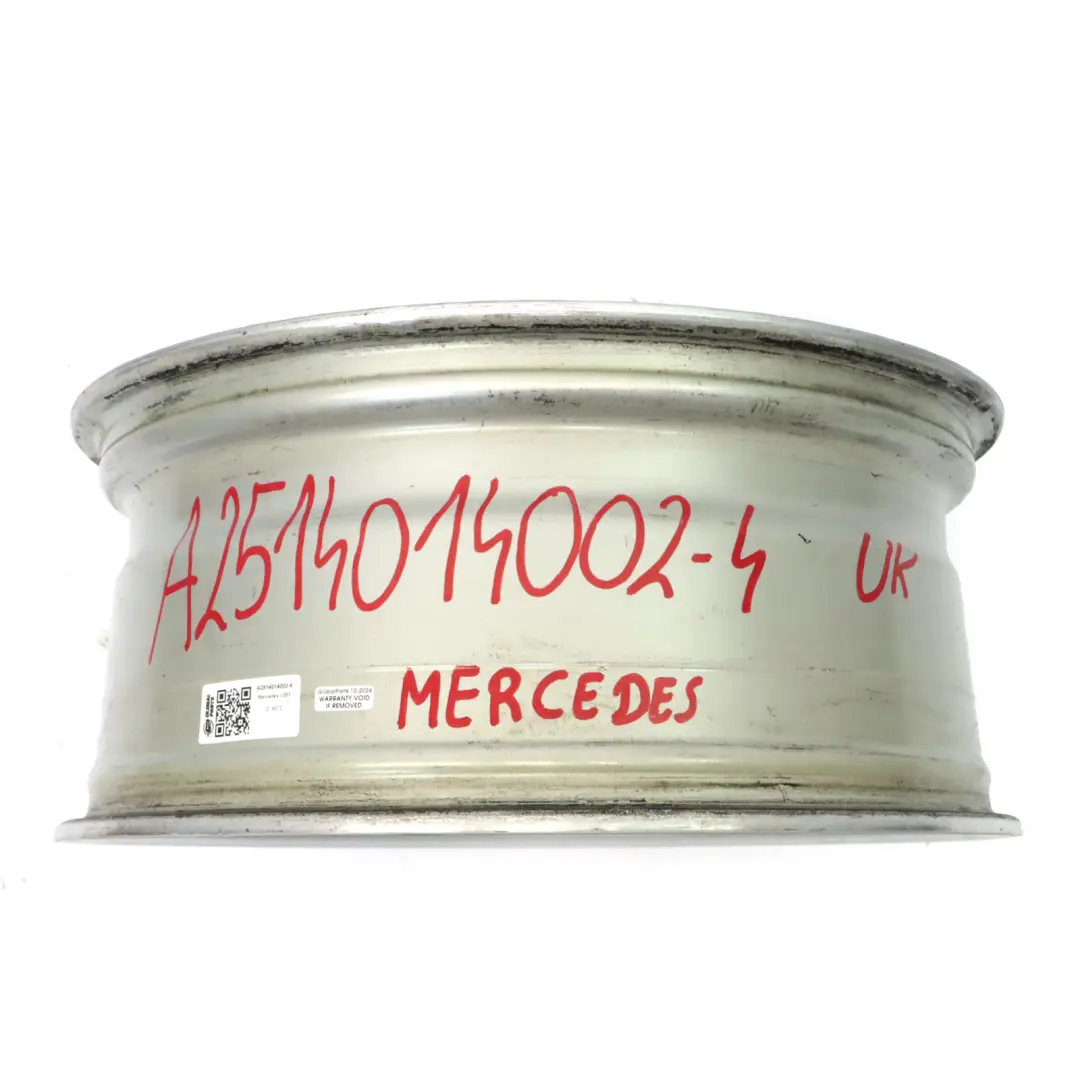 Mercedes W251 Silver Wheel Alloy Rim 20" 5 Double Spoke ET:60 8,5J - SKU A2514014002-4 - Part number A2514014002