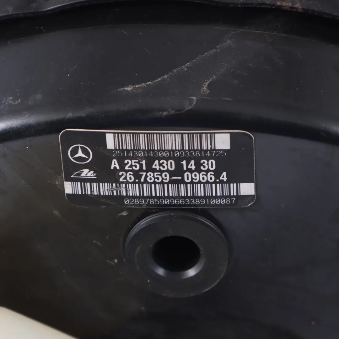 Bremsservo Booster Hauptzylinder für Mercedes V251 mit Teilenummer A2514301430 Mercedes V251 Bremsservo Booster Hauptzylinder - SKU A2514301430 - Teilenummer A2514301430