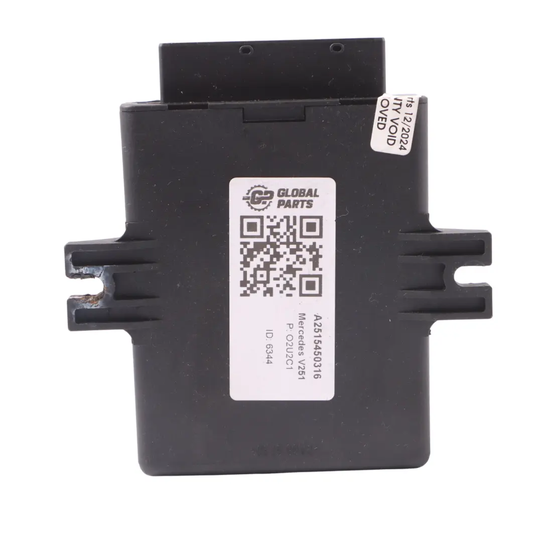 Sospensione pneumatica Modulo controllo Unità ECU per Mercedes W251 W211 con numero di parte A2515450316 Mercedes W251 W211 Sospensione pneumatica Modulo controllo Unità ECU - SKU A2515450316 - Numero di parte A2515450316