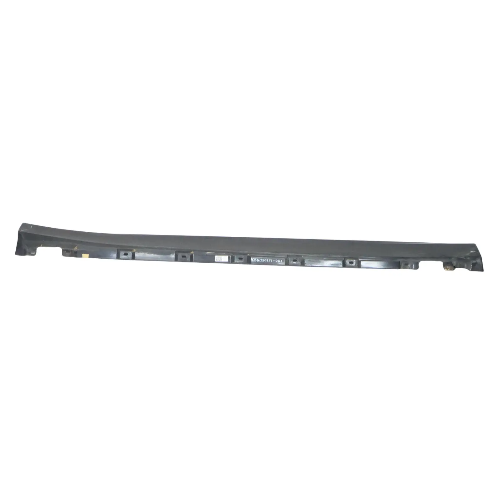 Mercedes W251 Side Skirt Door Sill Left N/S Obsidian Black Metallic - 197