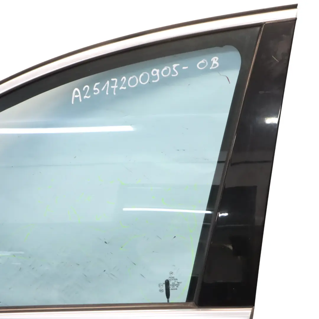 Mercedes W251 Door Front Left N/S Obsidian Black Metallic - 197 - SKU A2517200905-OB - Part number A2517200905