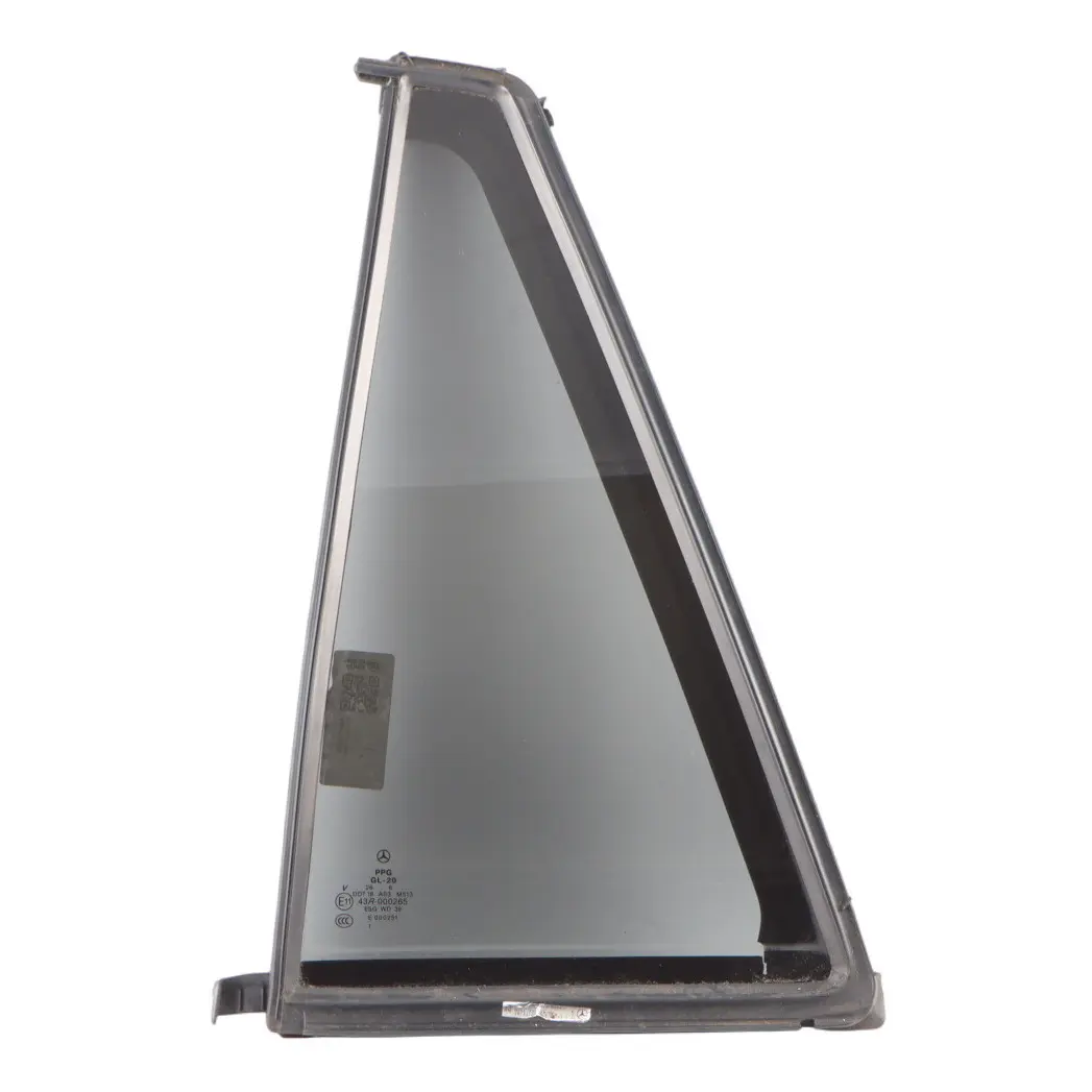 Mercedes W251 Quarter Glass Door Rear Left N/S Window AS3 Triangle - SKU A2517300355 - Part number A2517300355