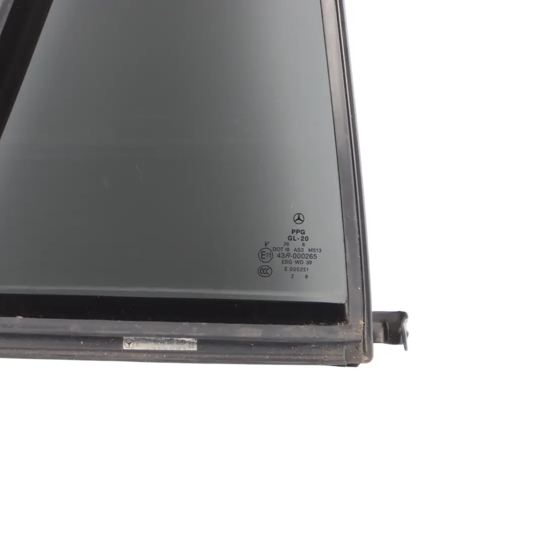 Mercedes W251 Quarter Glass Door Rear Right O/S Window AS3 Triangle - SKU A2517300455 - Part number A2517300455