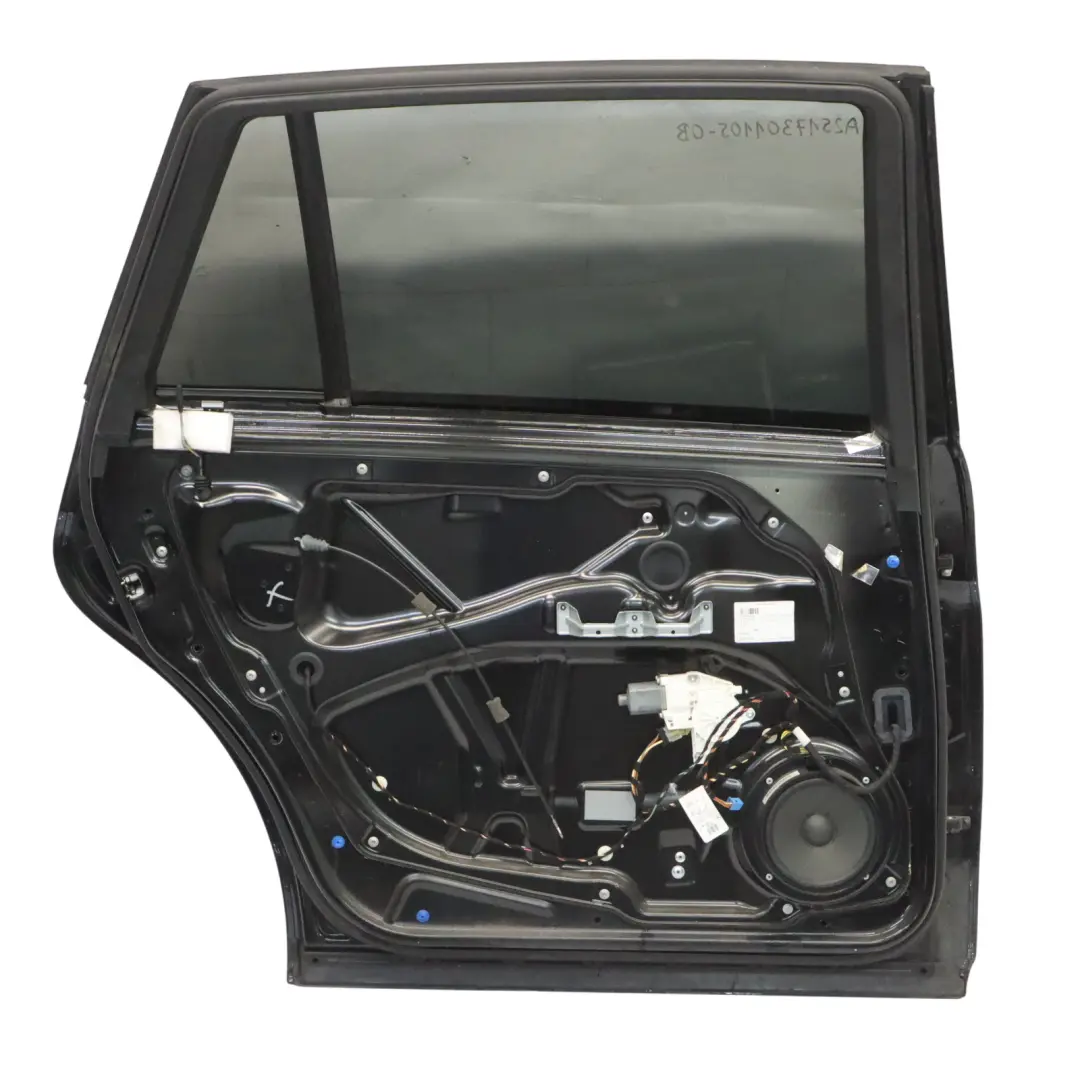 Mercedes W251 Door Rear Left N/S Obsidian Black Metallic - 197 - SKU A2517301105-OB - Part number A2517301105
