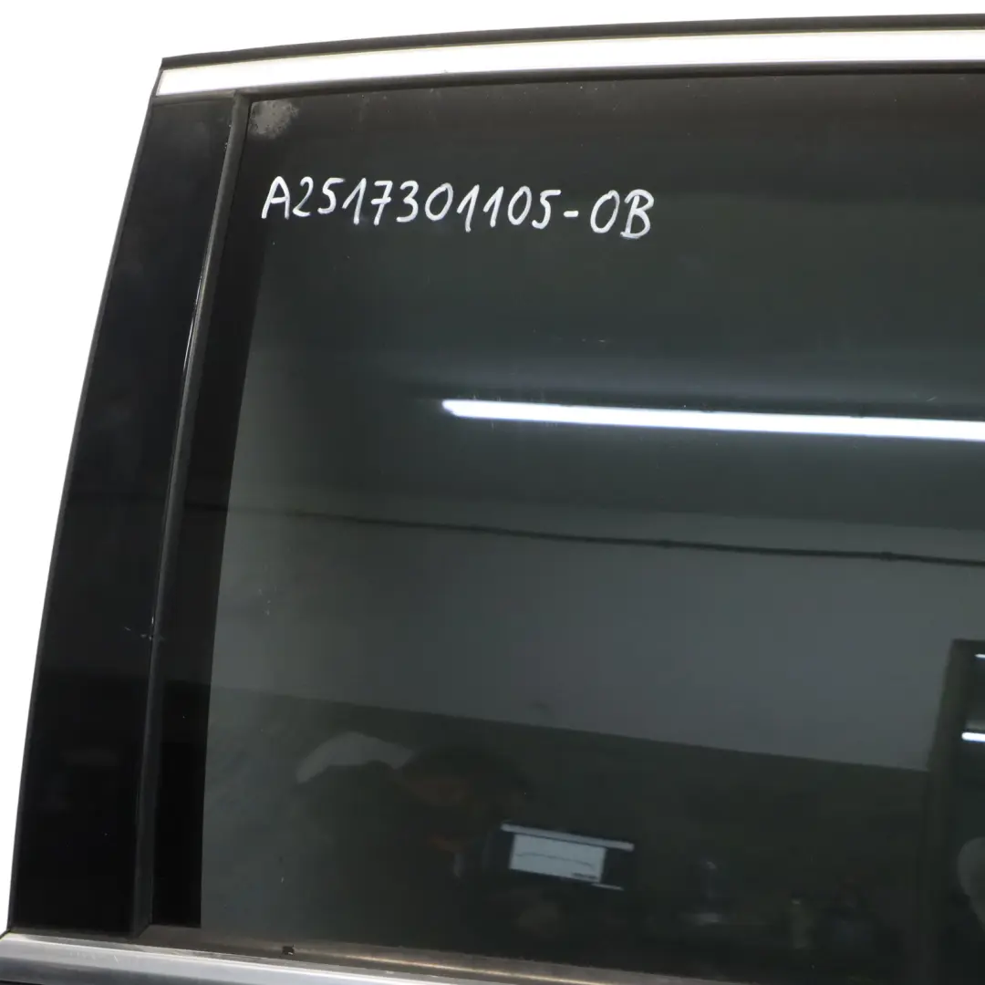 Mercedes W251 Door Rear Left N/S Obsidian Black Metallic - 197 - SKU A2517301105-OB - Part number A2517301105
