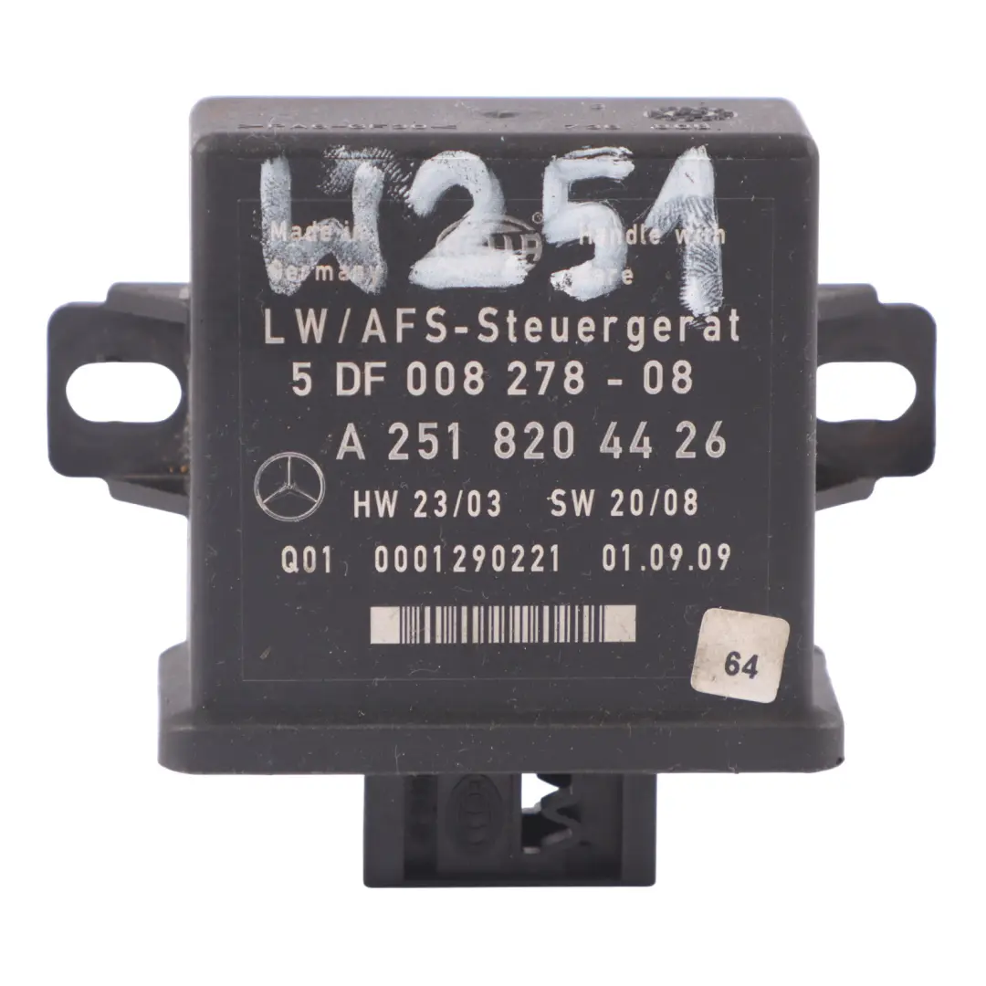 Faro anteriore Modulo di controllo HELLA per Mercedes V251 W164 con numero di parte A2518204426 Mercedes V251 W164 Faro anteriore Modulo di controllo HELLA - SKU A2518204426 - Numero di parte A2518204426