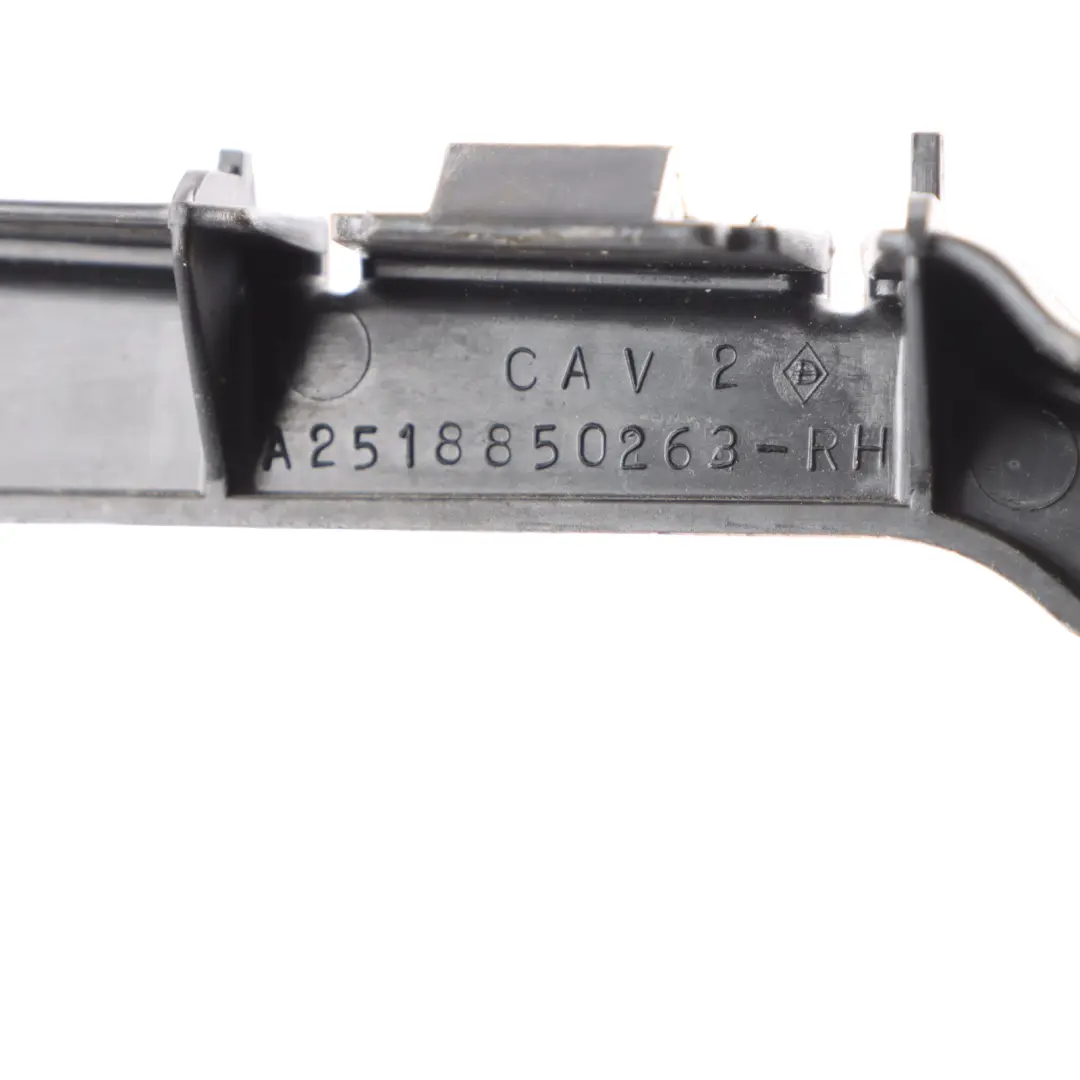Mercedes V251 Rear Bumper Mount Guide Rail Bracket Right O/S - SKU A2518850263 - Part number A2518850263