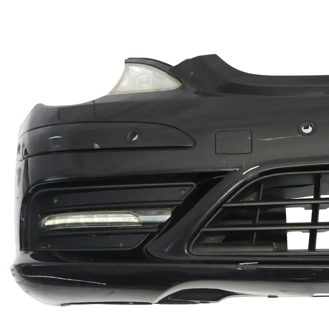 Front Bumper Trim Panel Obsidian Black Metallic - 197 to Mercedes V251 with Part number A2518854725 Mercedes V251 Front Bumper Trim Panel Obsidian Black Metallic - 197 - SKU A2518854725-OB - Part number A2518854725