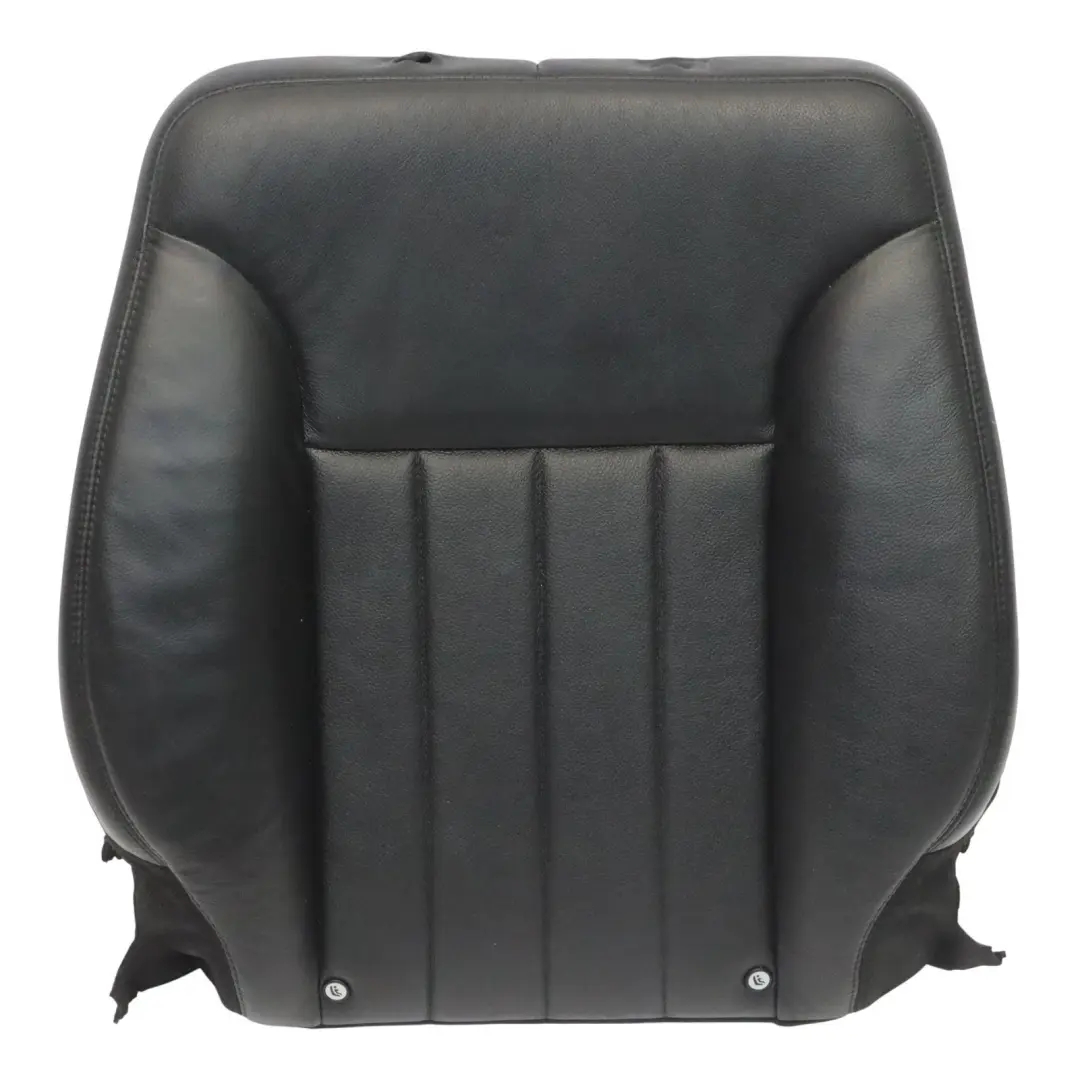 Asiento Trasero Derecho Respaldo Cubierta Cuero Negro para Mercedes V251 con número de pieza A2519205447 Mercedes V251 Asiento Trasero Derecho Respaldo Cubierta Cuero Negro - SKU A2519205447 - Número de pieza A2519205447