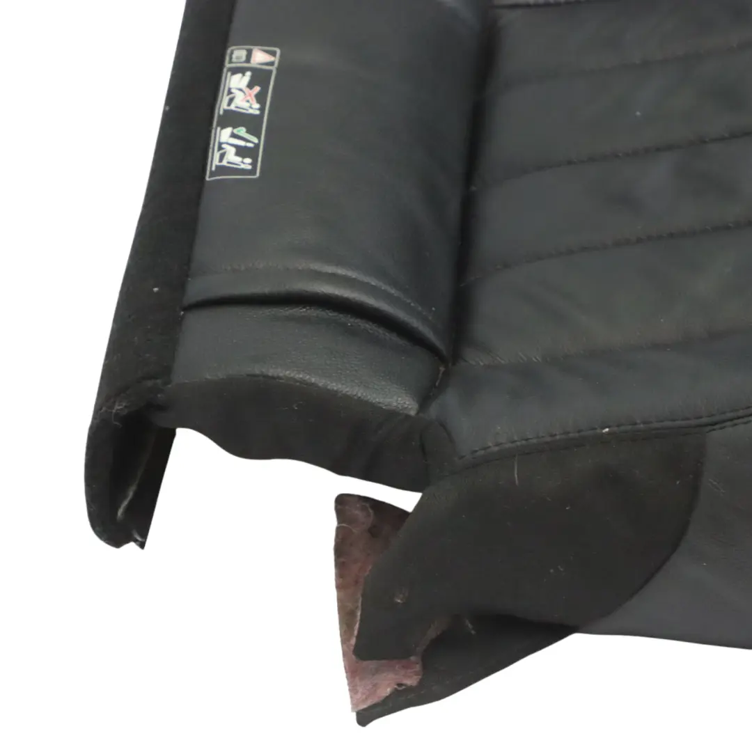 Mercedes R350 V251 Housse de siège arrière gauche en cuir noir - SKU A2519206546 - Numéro de pièce A2519206546