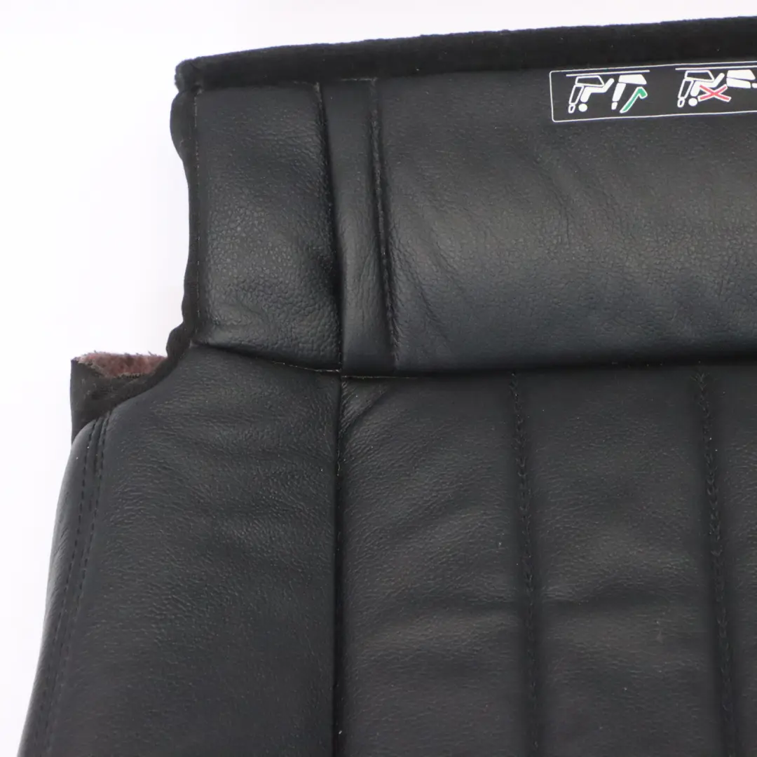 Mercedes R350 V251 Rear Bench Seat Cover Right O/S Leather Black - SKU A2519206646 - Part number A2519206646