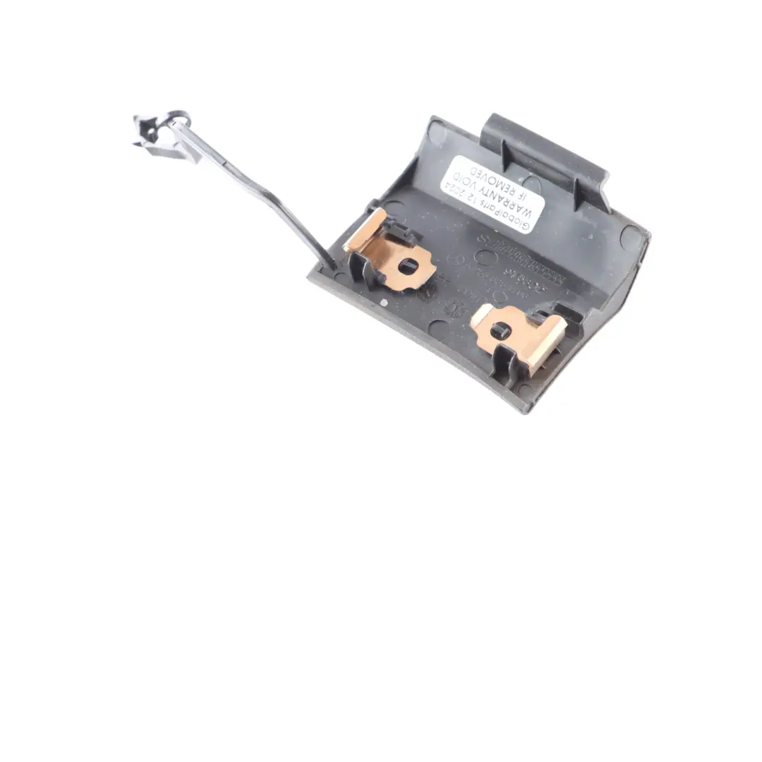 Bumper Tow Eye Trim Cover Cap to Mercedes X253 Rear with Part number A2538851706 Mercedes X253 Rear Bumper Tow Eye Trim Cover Cap - SKU A2538851706 - Part number A2538851706