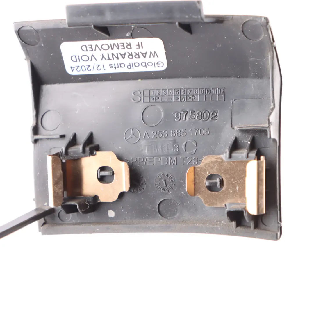 Mercedes X253 Rear Bumper Tow Eye Trim Cover Cap - SKU A2538851706 - Part number A2538851706