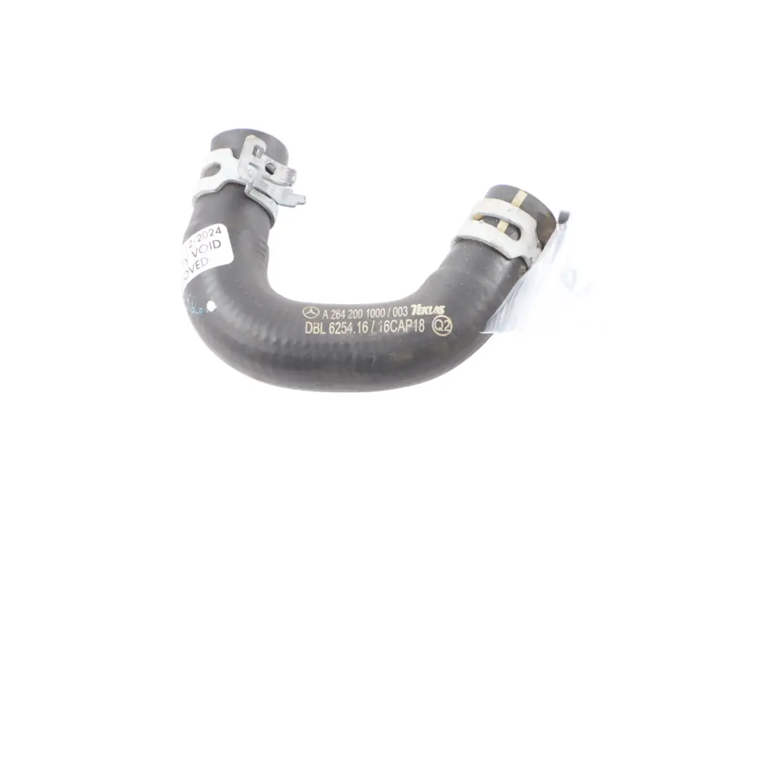 Mercedes W205 C200 Coolant Line Water Hose Petrol Engine M264 - SKU A2642001000 - Part number A2642001000