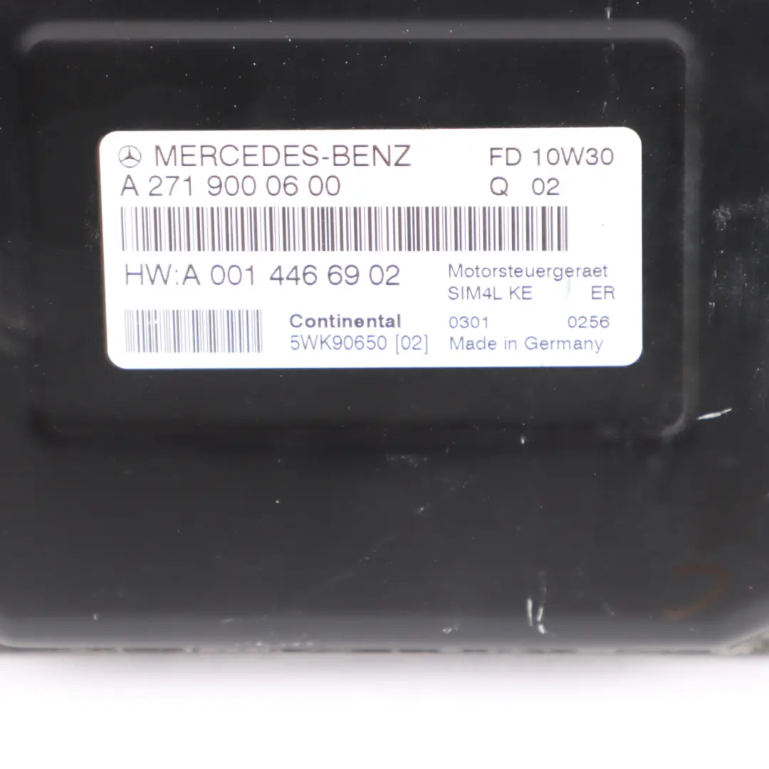 C180 Kompressor M271.946 Engine Unit ECU Automatic to Mercedes CL203 with Part number A2719000600 Mercedes CL203 C180 Kompressor M271.946 Engine Unit ECU Automatic - SKU A2719000600-2 - Part number A2719000600