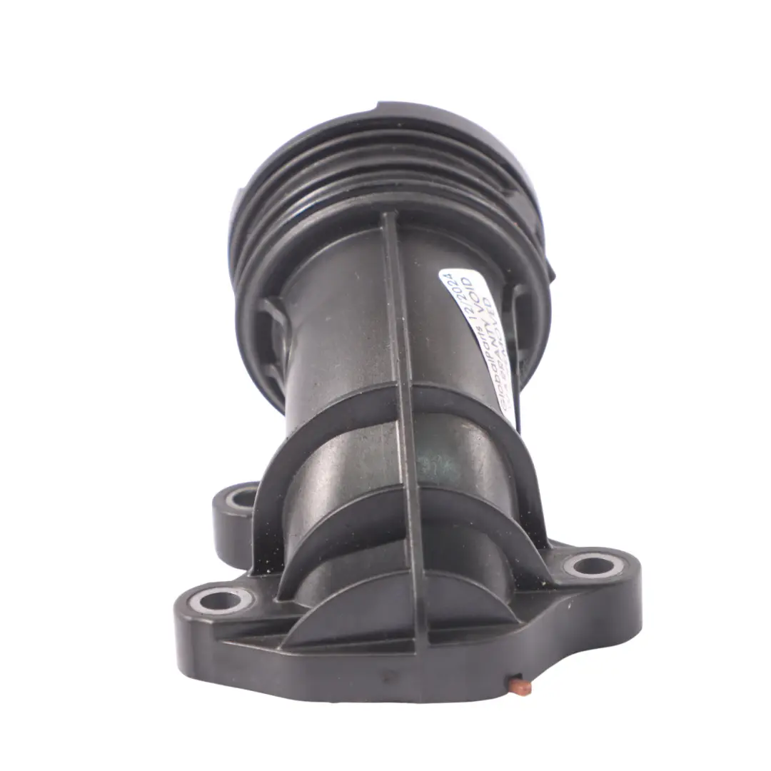 Coolant Fluid Inlet Connection Flange to Mercedes W212 M276 with Part number A2762000156 Mercedes W212 M276 Coolant Fluid Inlet Connection Flange - SKU A2762000156 - Part number A2762000156