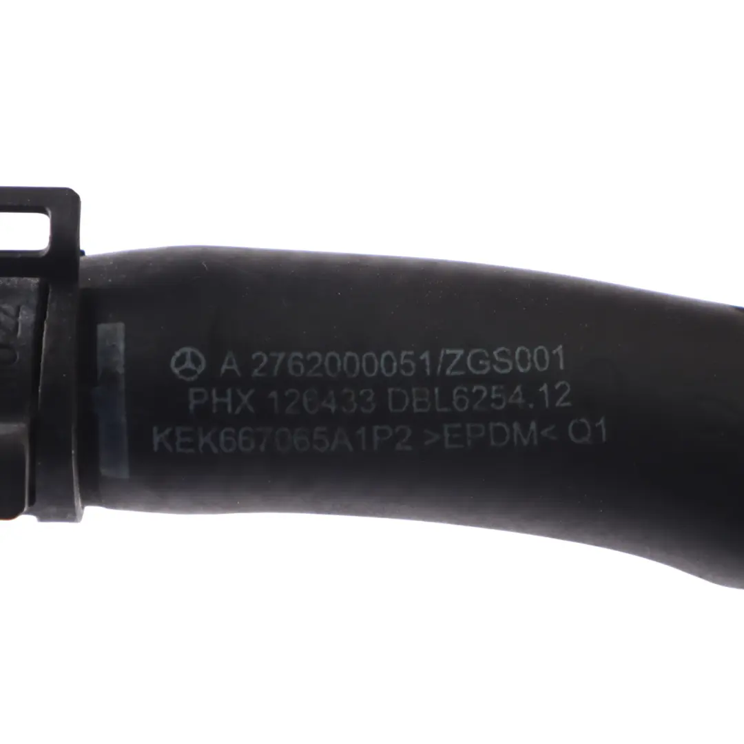 Mercedes W166 M276 Tuyau d'huile radiateur liquide refroidissement - SKU A2762000300 - Numéro de pièce A2762000300