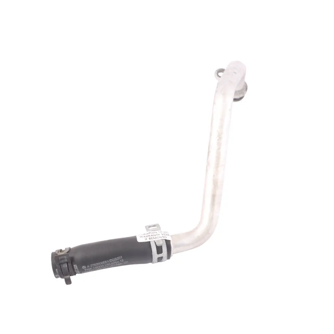 Mercedes W166 M276 Tuyau d'huile radiateur liquide refroidissement - SKU A2762000300 - Numéro de pièce A2762000300