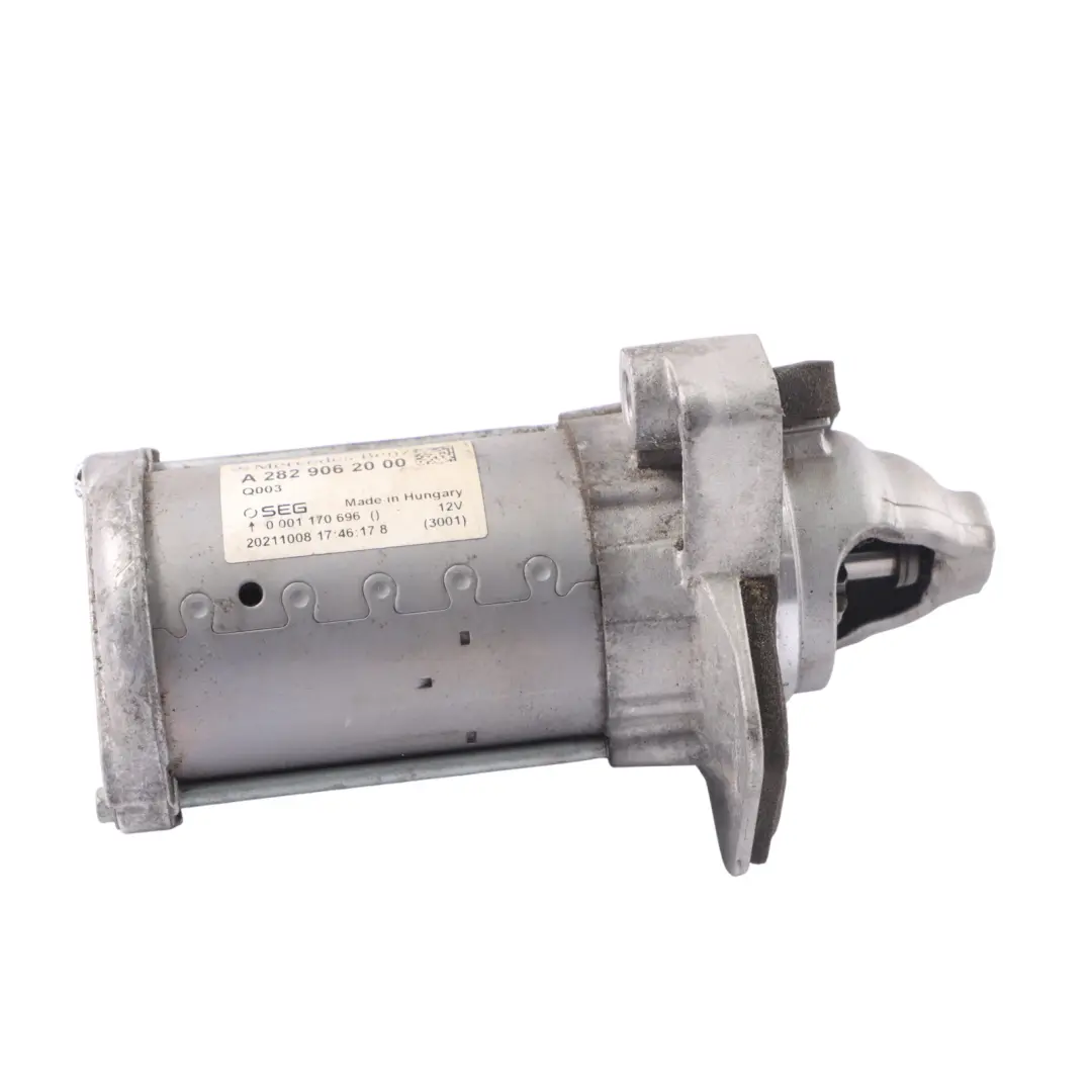 Motor de arranque Mercedes C118 W177 C247 Gasolina OM282 para con número de pieza A2829062000 Motor de arranque Mercedes C118 W177 C247 Gasolina OM282 - SKU A2829062000 - Número de pieza A2829062000
