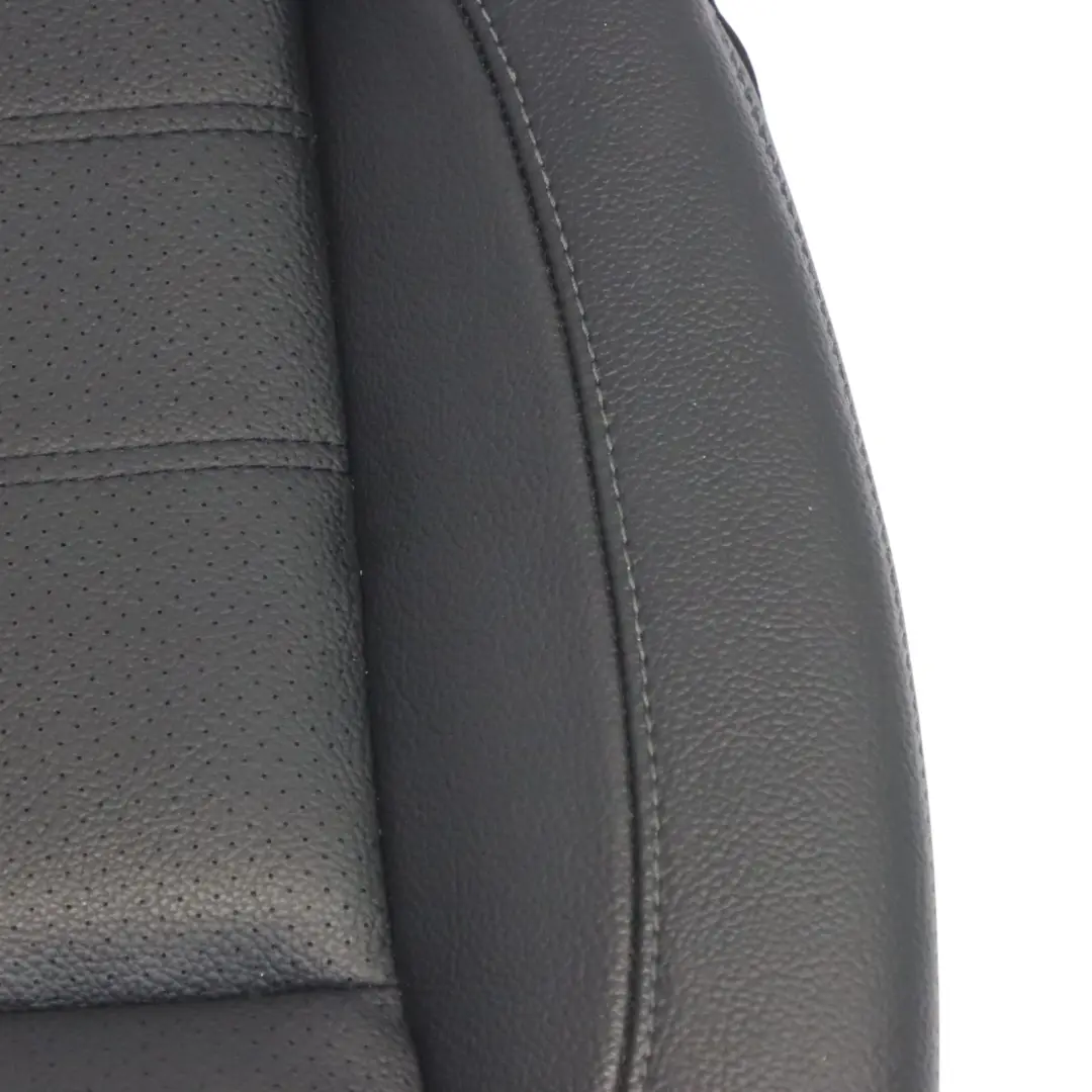 Mercedes ML W166 Sport Seat Cushion Cover Front Right O/S Heated Leather Black - SKU A2929105202 - Part number A2929105202