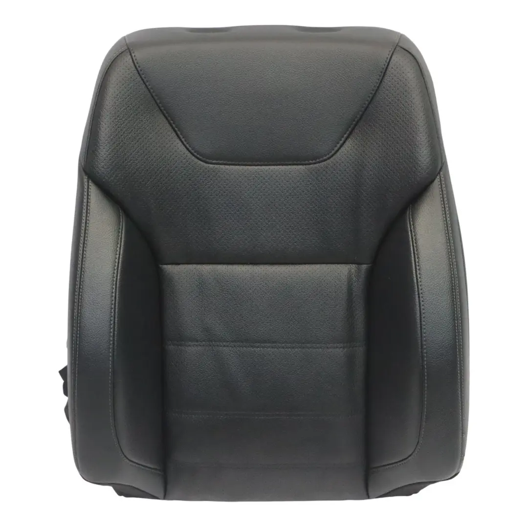 Mercedes W166 Sport Seat Backrest Front Left N/S Heated Imitaion Leather Black - SKU A2929107502 - Part number A2929107502