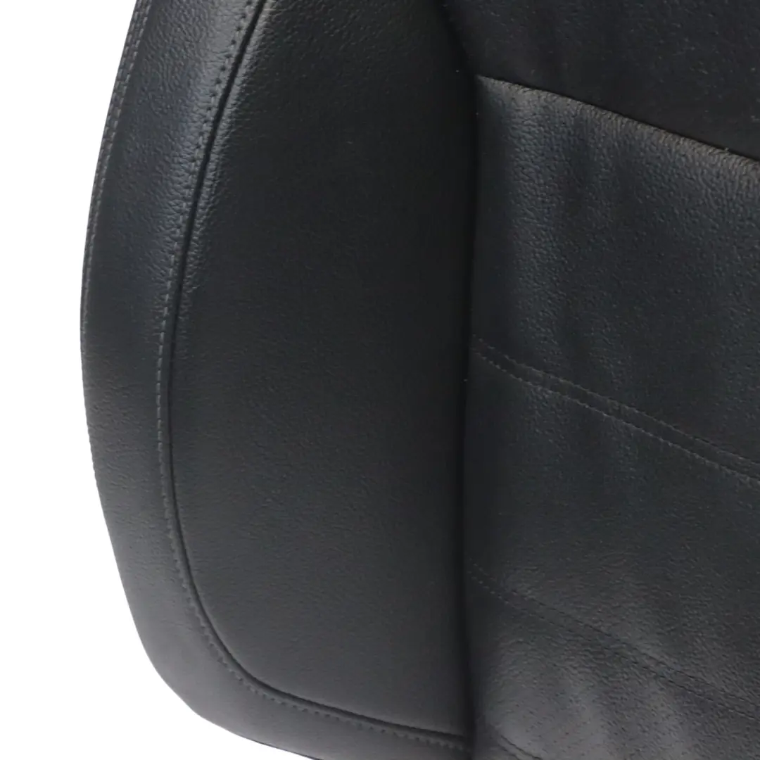 Mercedes W166 Sport Seat Backrest Front Left N/S Heated Imitaion Leather Black - SKU A2929107502 - Part number A2929107502