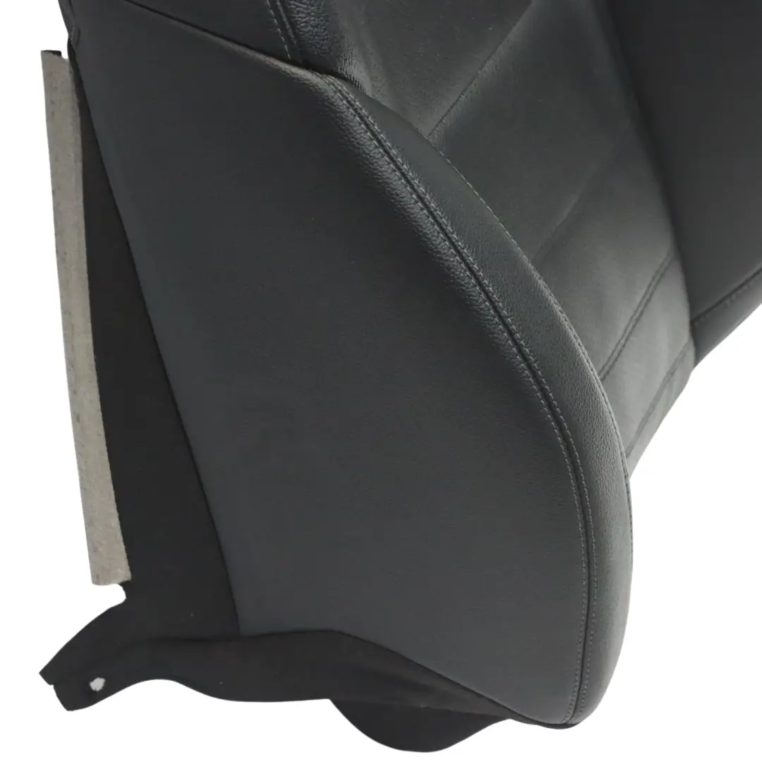 Mercedes W166 Sport Seat Backrest Front Left N/S Heated Imitaion Leather Black - SKU A2929107502 - Part number A2929107502