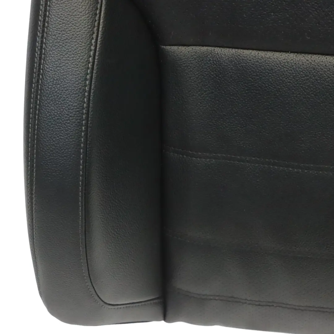 Mercedes W166 Sport Seat Backrest Front Left N/S Heated Imitaion Leather Black - SKU A2929107502 - Part number A2929107502