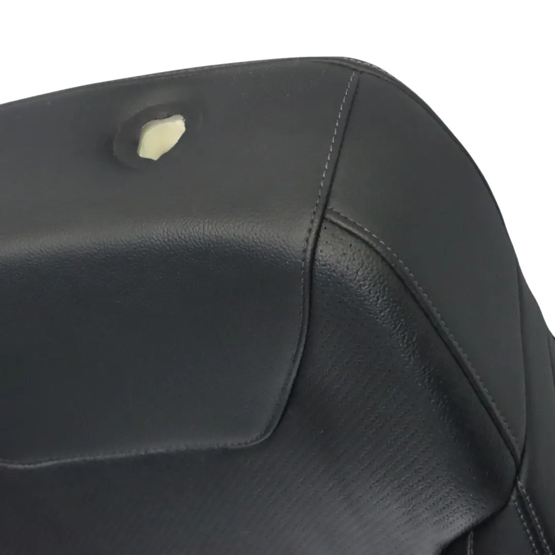 Mercedes W166 Sport Seat Backrest Front Left N/S Heated Imitaion Leather Black - SKU A2929107502 - Part number A2929107502